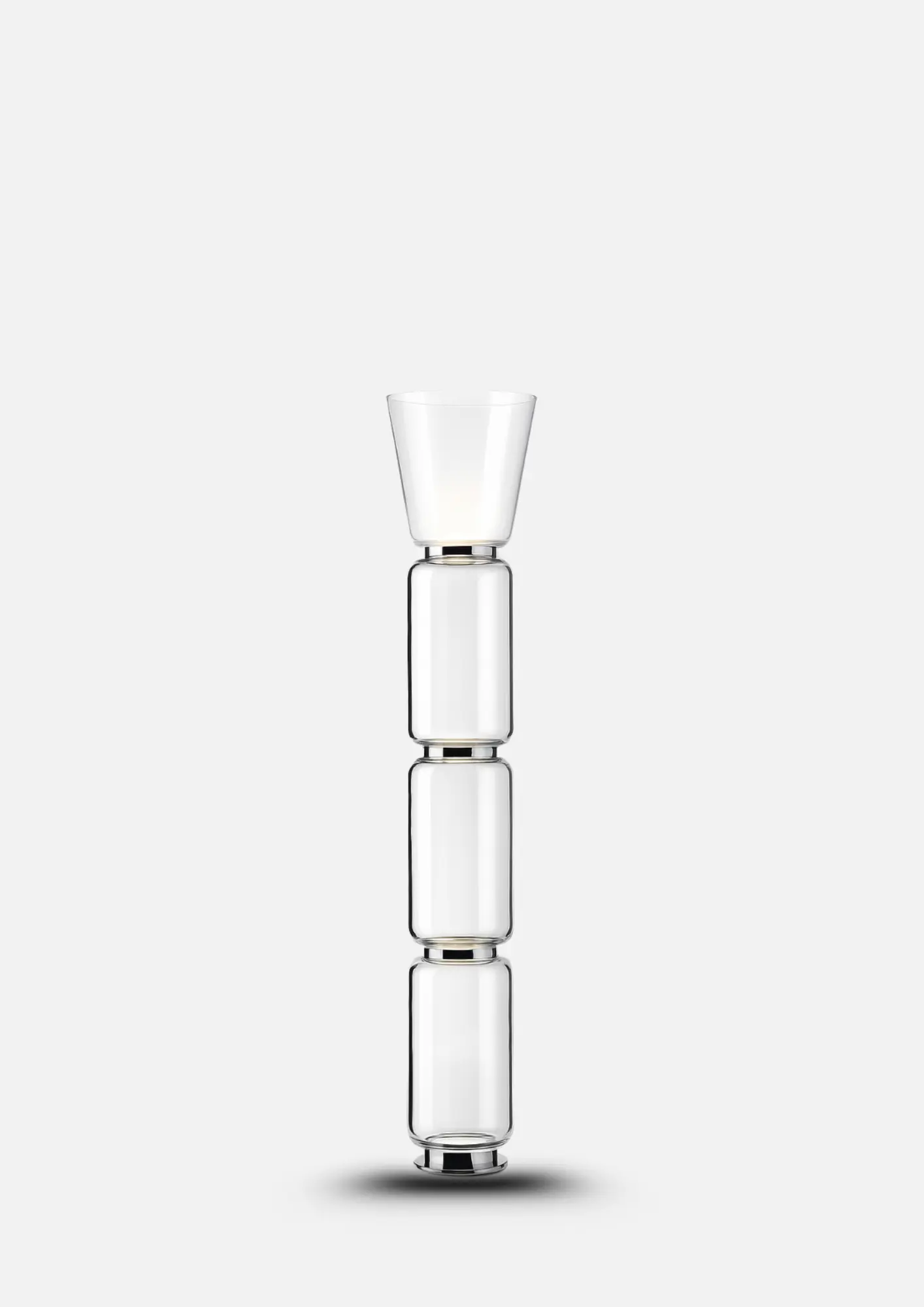 CrystalGlow Vertical Floor Lamp